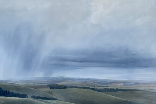 Nothing is lost (cloudburst over the Golden Plains)_oil on canvas_140x100cm_2022_$4990 copy