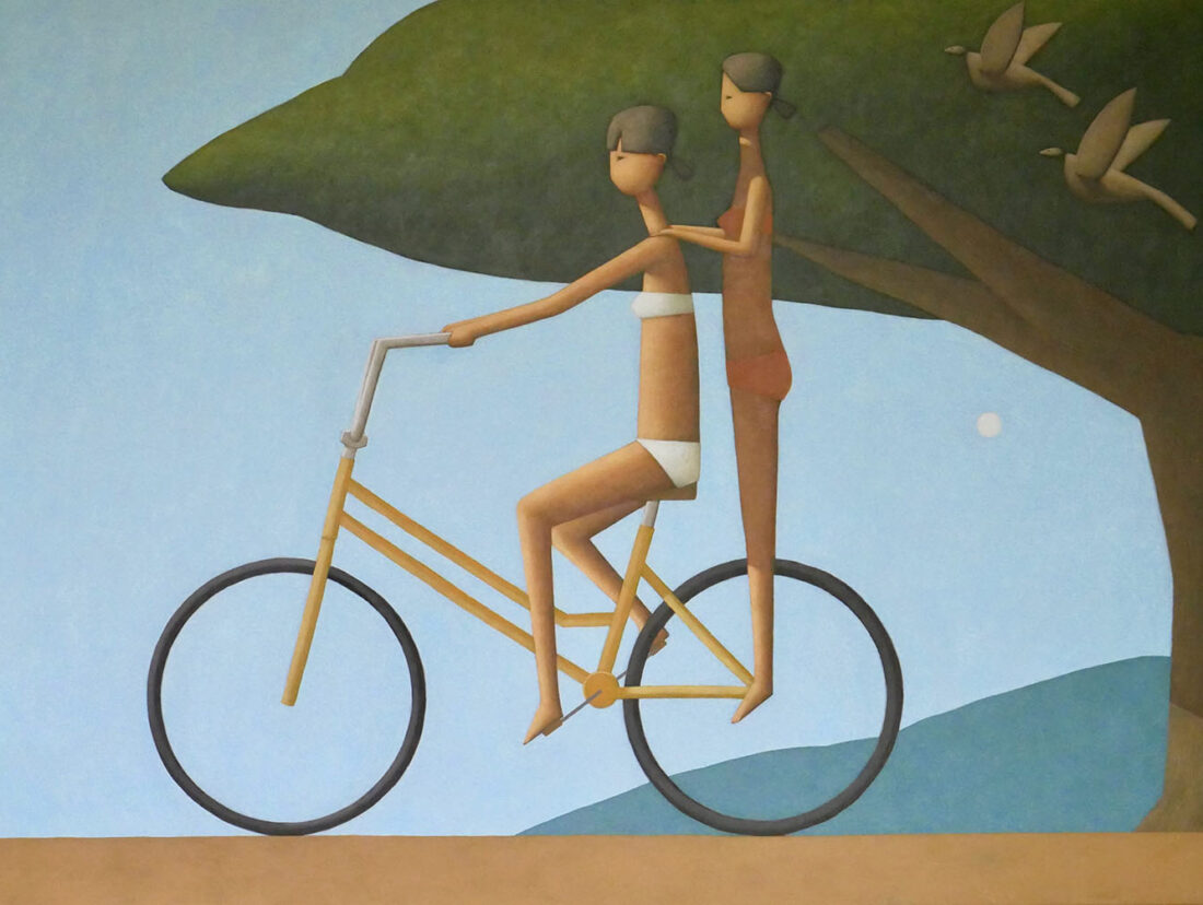 Down to the Coast 153x182cm