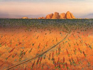 Sunset Kata Tjuta