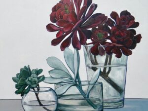 Joanne Sisson - Still Life with Succulents